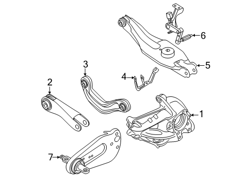 2025 Volkswagen ID. Buzz Rear Suspension Components