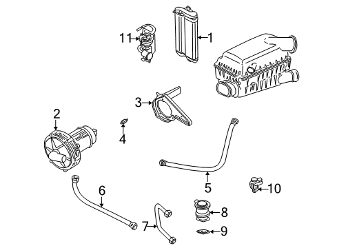 2006 Volkswagen Golf Vapor Canister Diagram 2