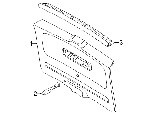 2025 Volkswagen ID. Buzz Interior Trim - Lift Gate