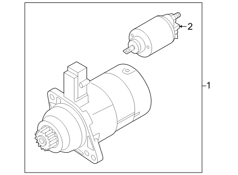 2025 Volkswagen Golf R Starter