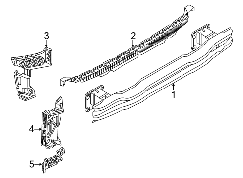 2025 Volkswagen ID. Buzz Bumper & Components - Rear