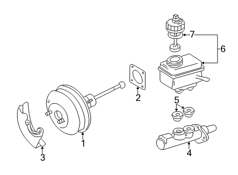2001 Volkswagen Jetta Dash Panel Components