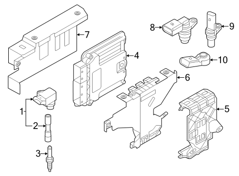 2023 Volkswagen Golf R Ignition System Diagram
