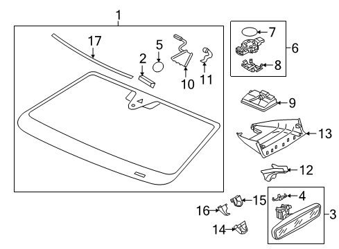 2022 Volkswagen Atlas Wipers Diagram 2