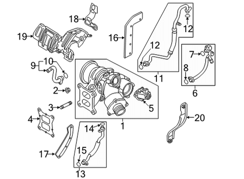 2020 Volkswagen Atlas Cross Sport Turbocharger Diagram