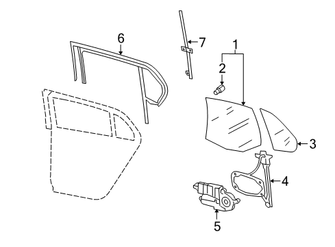 2010 Volkswagen Jetta Rear Door Diagram 2
