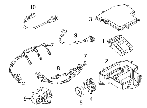 2000 Volkswagen Passat Ignition System Diagram
