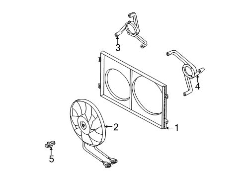 1999 Volkswagen Jetta Cooling Fan Diagram 2
