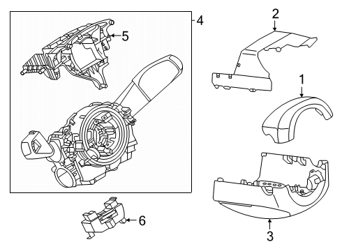 2025 Volkswagen ID. Buzz Shroud, Switches & Levers