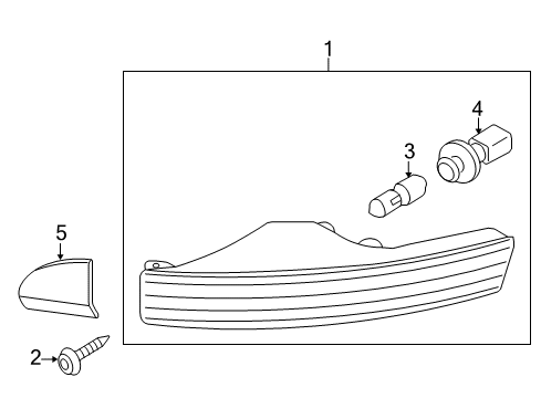 2011 Volkswagen CC Signal Lamps Diagram