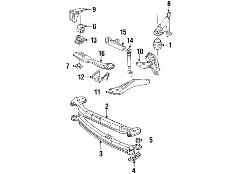 1988 Volkswagen Golf Insulator Diagram for 357-199-279-B