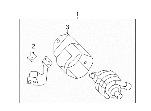 2021 Volkswagen GTI Water Pump - Belts Diagram 2