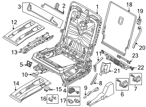 2025 Volkswagen ID. Buzz Third Row Seats Diagram 2
