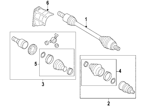 2014 Volkswagen CC Front Axle Diagram