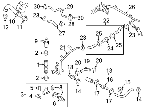 2014 Volkswagen CC Hoses, Lines & Pipes Diagram 5