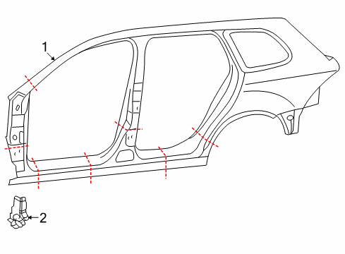 2013 Volkswagen Jetta Uniside Diagram 2