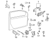 Diagram for Volkswagen R32 Exterior Door Handle - 3B0-837-205-F-3FZ