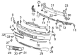 Diagram for Volkswagen Beetle Headlight Cover - N-901-686-04