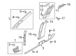 Diagram for Volkswagen Jetta Pillar Panels - 17A-867-233-R-RM5