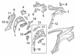 Diagram for Volkswagen Arteon Wheelhouse - 3Q0-805-233
