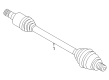Diagram for Volkswagen ID. Buzz Axle Shaft - 1N3-407-272