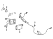 Diagram for Volkswagen Golf R Parking Assist Sensor - 2Q0-907-686-J
