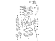 Diagram for Volkswagen Dipstick - 027-115-611-C