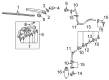 Diagram for Volkswagen Wiper Blade - 6Q6-955-425-A