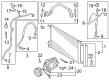 Diagram for Volkswagen Golf R A/C Condenser - 5WA-816-411-D
