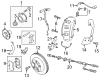 Diagram for Volkswagen Brake Dust Shields - 7P0-615-311-B