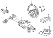 Diagram for Volkswagen Golf Steering Wheel - 1J0-419-091-DL-QHT