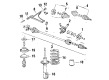 Diagram for Volkswagen Rabbit Strut Mounts - 171-412-329-A