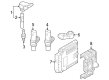 Diagram for Volkswagen Arteon Engine Control Module - 3G0-906-259-N-3H0
