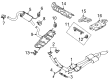 Diagram for Volkswagen Eos Exhaust Pipe - 1Q0-253-209-K