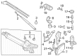 Diagram for Volkswagen Golf R Wiper Arm - 5G1-955-410