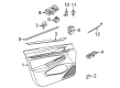 Diagram for Volkswagen Golf R Door Moldings - 5H0-867-440-A-8W2