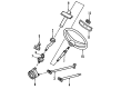 Diagram for Volkswagen Transporter Steering Shaft - 251-419-753-C