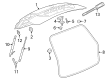 Diagram for Volkswagen Liftgate Lift Support - 3CN-827-550-D