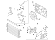 Diagram for Volkswagen Fan Shroud - 5Q0-121-205-BD
