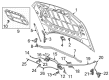 Diagram for Volkswagen Hood Latch - 3V0-823-185-A