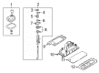Diagram for Volkswagen Shift Cable - 1K0-711-266