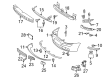 Diagram for Volkswagen Bumper Cover - 1K0-807-217-Q-GRU