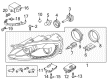 Diagram for Volkswagen Beetle Lighting Control Module - 4H0-907-472-F