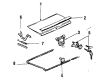 Diagram for Volkswagen Quantum Door Latch Assembly - 331-827-505-E