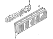 Diagram for Volkswagen Tail Light Lens - 325-945-112-B