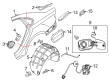 Diagram for Volkswagen Passat Fuel Door - 561-809-857-F-GRU
