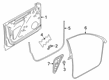 Diagram for Volkswagen Arteon Door Seal - 3G8-867-337-T