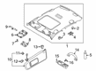 Diagram for Volkswagen Taos Sun Visor - 17A-857-552-C-3H8