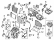 Diagram for Volkswagen Evaporator - 561-820-103-A