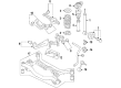 Diagram for Volkswagen Passat Strut Housing - 3C0-513-049-CN